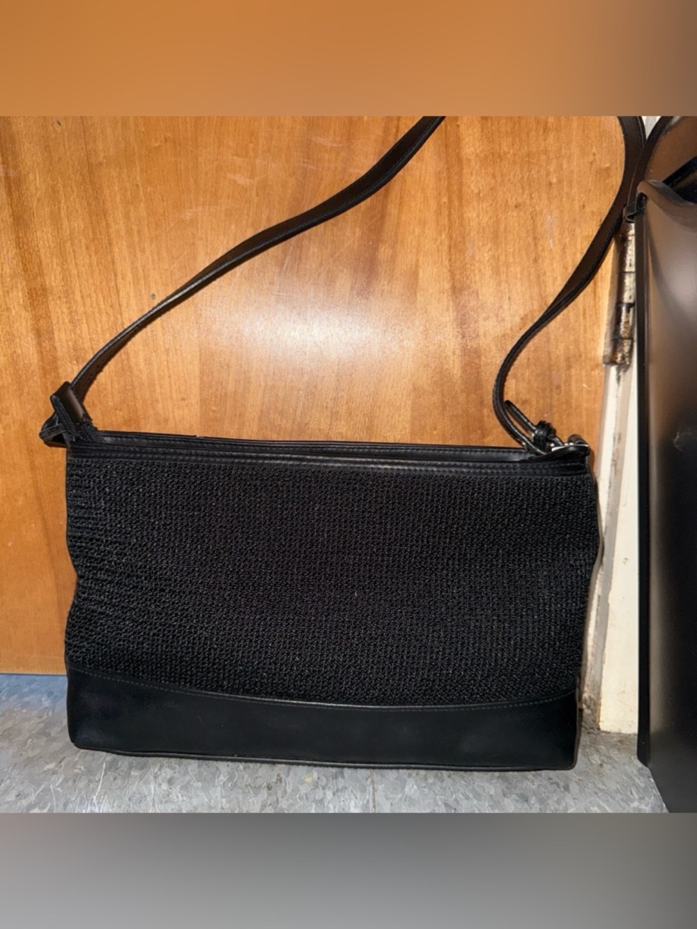 Black purse